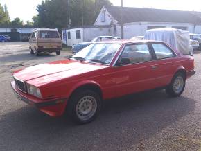 MASERATI BITURBO 1988 (G) at Yorkshire Classic Car Centre Goole